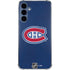 NHL Montreal Canadiens Distressed Galaxy S24 Clear Case