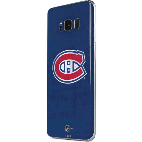 NHL Montreal Canadiens Distressed Galaxy S8 Plus Skin