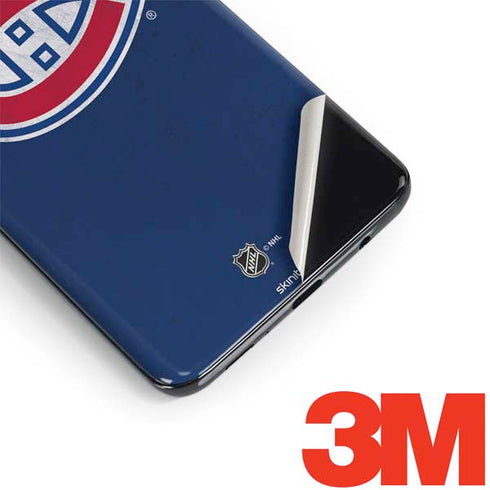 NHL Montreal Canadiens Distressed Galaxy S9 Plus Skin