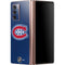 NHL Montreal Canadiens Distressed Galaxy Z Fold2 5G Skin