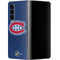 NHL Montreal Canadiens Distressed Galaxy Z Fold4 5G Skin