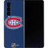 NHL Montreal Canadiens Distressed Galaxy Z Fold4 5G Skin