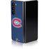 NHL Montreal Canadiens Distressed Galaxy Z Fold5 5G Skin