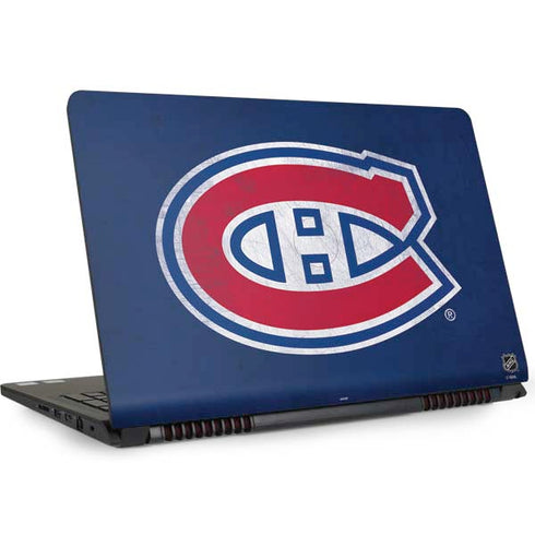 NHL Montreal Canadiens Distressed Dell Inspiron Skin