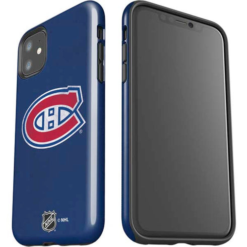 NHL Montreal Canadiens Distressed iPhone 11 Impact Case