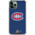 NHL Montreal Canadiens Distressed iPhone 11 Pro Max Clear Case