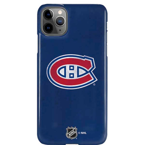 NHL Montreal Canadiens Distressed iPhone 11 Pro Max Lite Case