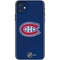 NHL Montreal Canadiens Distressed iPhone 11 Skin