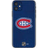 NHL Montreal Canadiens Distressed iPhone 11 Skin
