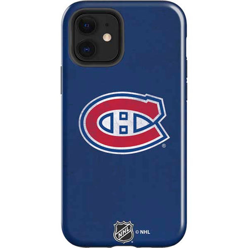 NHL Montreal Canadiens Distressed iPhone 12 Impact Case