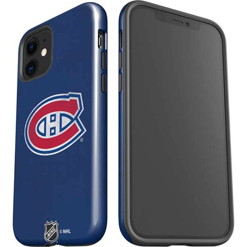 NHL Montreal Canadiens Distressed iPhone 12 Impact Case