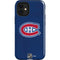 NHL Montreal Canadiens Distressed iPhone 12 Mini Impact Case
