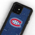 NHL Montreal Canadiens Distressed iPhone 12 Mini Waterproof Case
