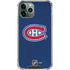 NHL Montreal Canadiens Distressed iPhone 12 Pro Clear Case