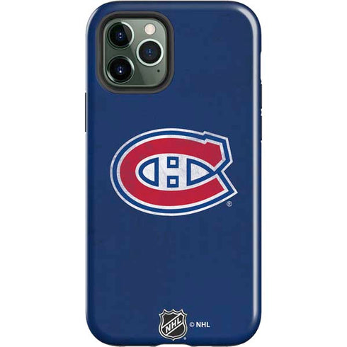 NHL Montreal Canadiens Distressed iPhone 12 Pro Impact Case