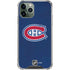 NHL Montreal Canadiens Distressed iPhone 12 Pro Max Clear Case