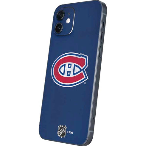 NHL Montreal Canadiens Distressed iPhone 12 Skin