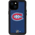 NHL Montreal Canadiens Distressed iPhone 13 Mini Waterproof Case