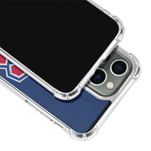 NHL Montreal Canadiens Distressed iPhone 13 Pro Clear Case