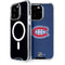 NHL Montreal Canadiens Distressed iPhone 15 Pro MagSafe Case