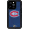 NHL Montreal Canadiens Distressed iPhone 14 Pro Waterproof Case