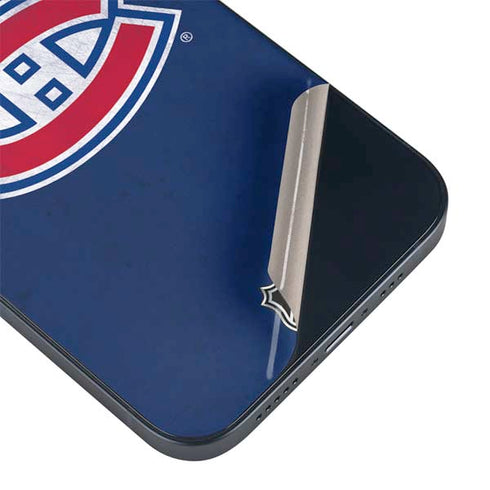 NHL Montreal Canadiens Distressed iPhone 14 Skin