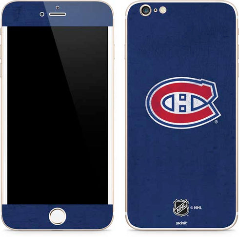 NHL Montreal Canadiens Distressed iPhone 6/6s Plus Skin