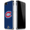 NHL Montreal Canadiens Distressed iPhone SE (2nd & 3rd Gen) Clear Case