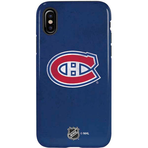 NHL Montreal Canadiens Distressed iPhone X Pro Case