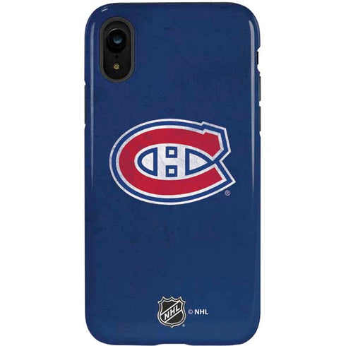 NHL Montreal Canadiens Distressed iPhone XR Pro Case