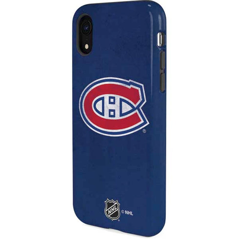 NHL Montreal Canadiens Distressed iPhone XR Pro Case