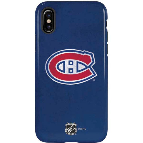 NHL Montreal Canadiens Distressed iPhone XS Pro Case