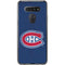 NHL Montreal Canadiens Distressed LG K51/Q51 Clear Case