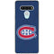 NHL Montreal Canadiens Distressed LG Stylo 6 Clear Case