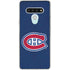 NHL Montreal Canadiens Distressed LG Stylo 6 Clear Case