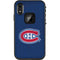NHL Montreal Canadiens Distressed LifeProof Fre iPhone Skin