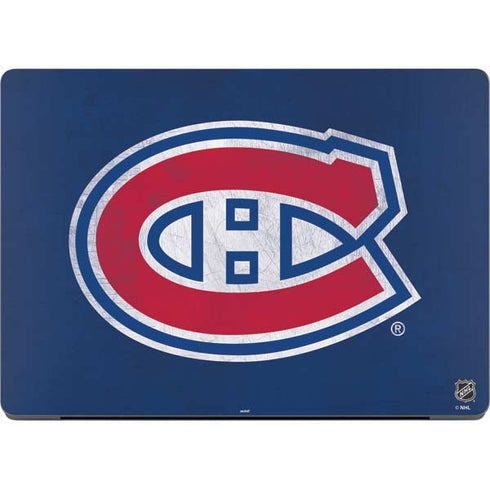 NHL Montreal Canadiens Distressed MacBook Pro 14in (2021-24) Skin