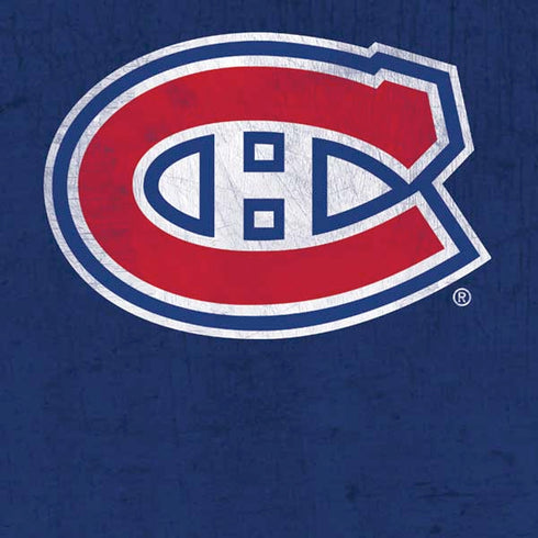 NHL Montreal Canadiens Distressed Moto E5 Play Skin