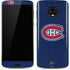 NHL Montreal Canadiens Distressed Moto G6 Skin