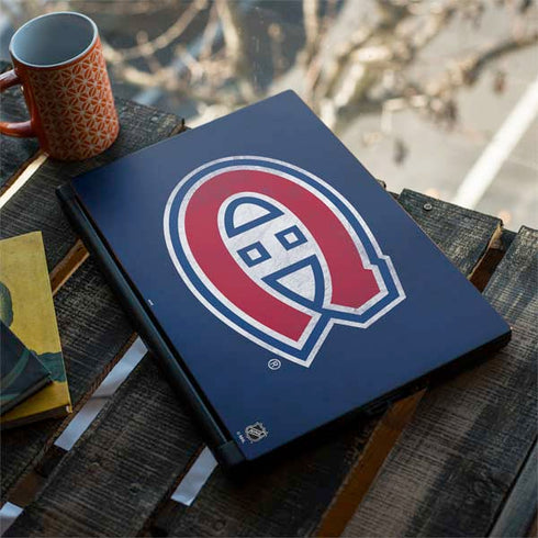 NHL Montreal Canadiens Distressed MSI GS65 Stealth Laptop Skin