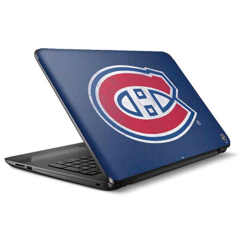 NHL Montreal Canadiens Distressed HP Notebook Skin