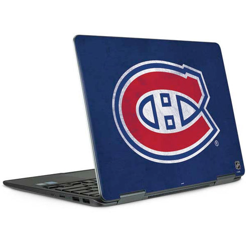NHL Montreal Canadiens Distressed Notebook 9 Pro 13in (2017) Skin