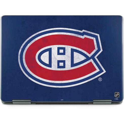 NHL Montreal Canadiens Distressed Notebook 9 Pro 13in (2017) Skin
