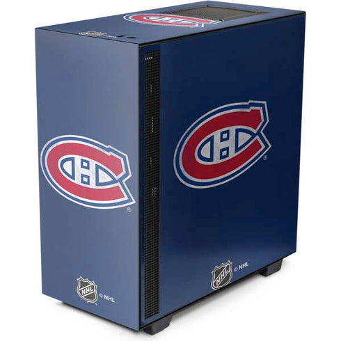 NHL Montreal Canadiens Distressed NZXT H510 Compact ATX Mid-Tower Case Skin
