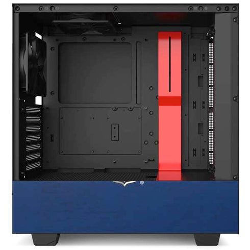 NHL Montreal Canadiens Distressed NZXT H510 Compact ATX Mid-Tower Case Skin