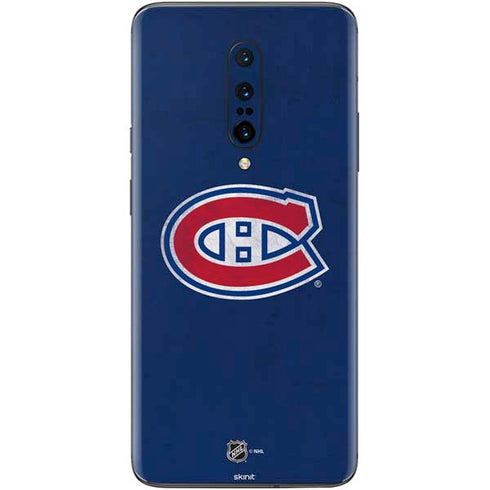 NHL Montreal Canadiens Distressed OnePlus 7 Pro Skin