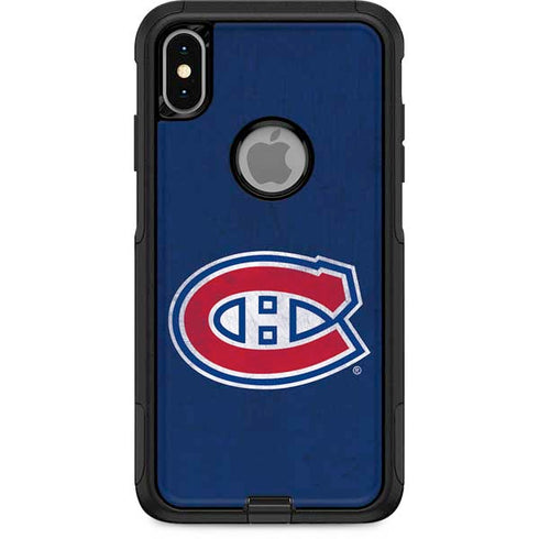 NHL Montreal Canadiens Distressed Otterbox Commuter iPhone Skin
