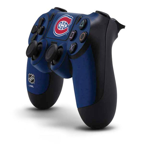 NHL Montreal Canadiens Distressed PS4 Controller Skin