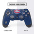 NHL Montreal Canadiens Distressed PS4 Controller Skin