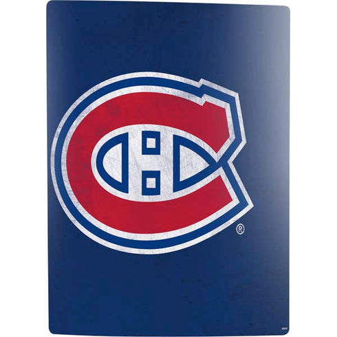 NHL Montreal Canadiens Distressed PS5 Digital Edition Bundle Skin